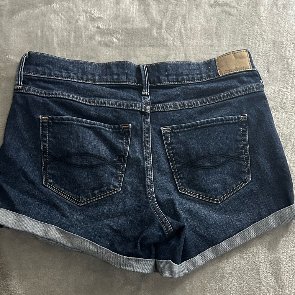 Abercrombie & fitch low rise denim shorts - Picture 2 of 11